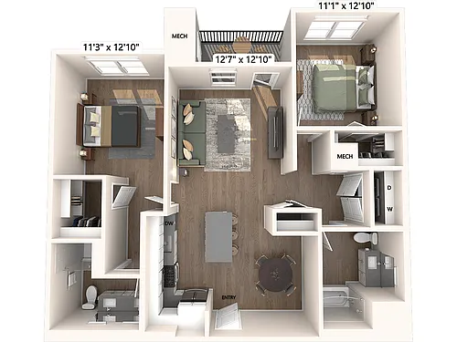Floor plan BM13e-alt a-Upgrade