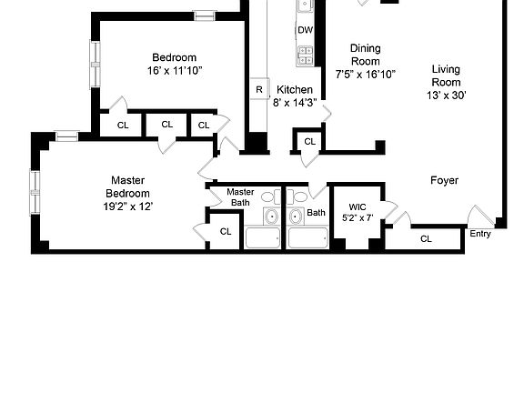 4th image of 1 Washington Sq APT 6C