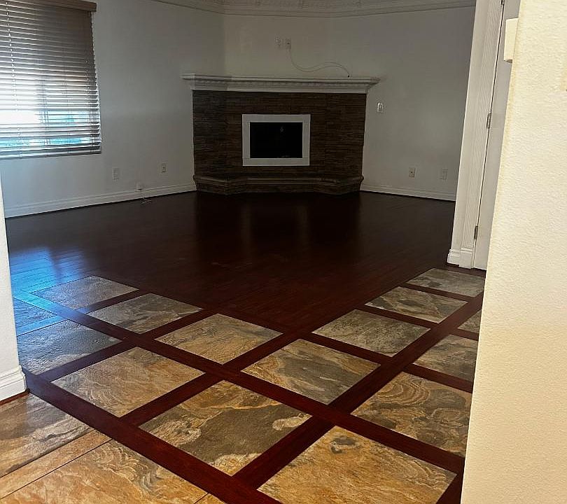 Living Room with Fireplace