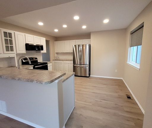Kitchen looking from dining room