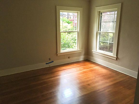 One of two main floor bedrooms