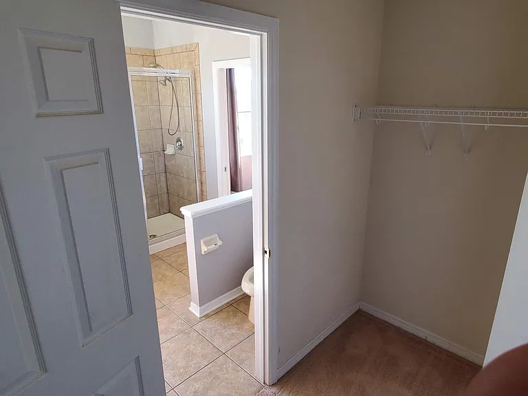 Primary walk in closet