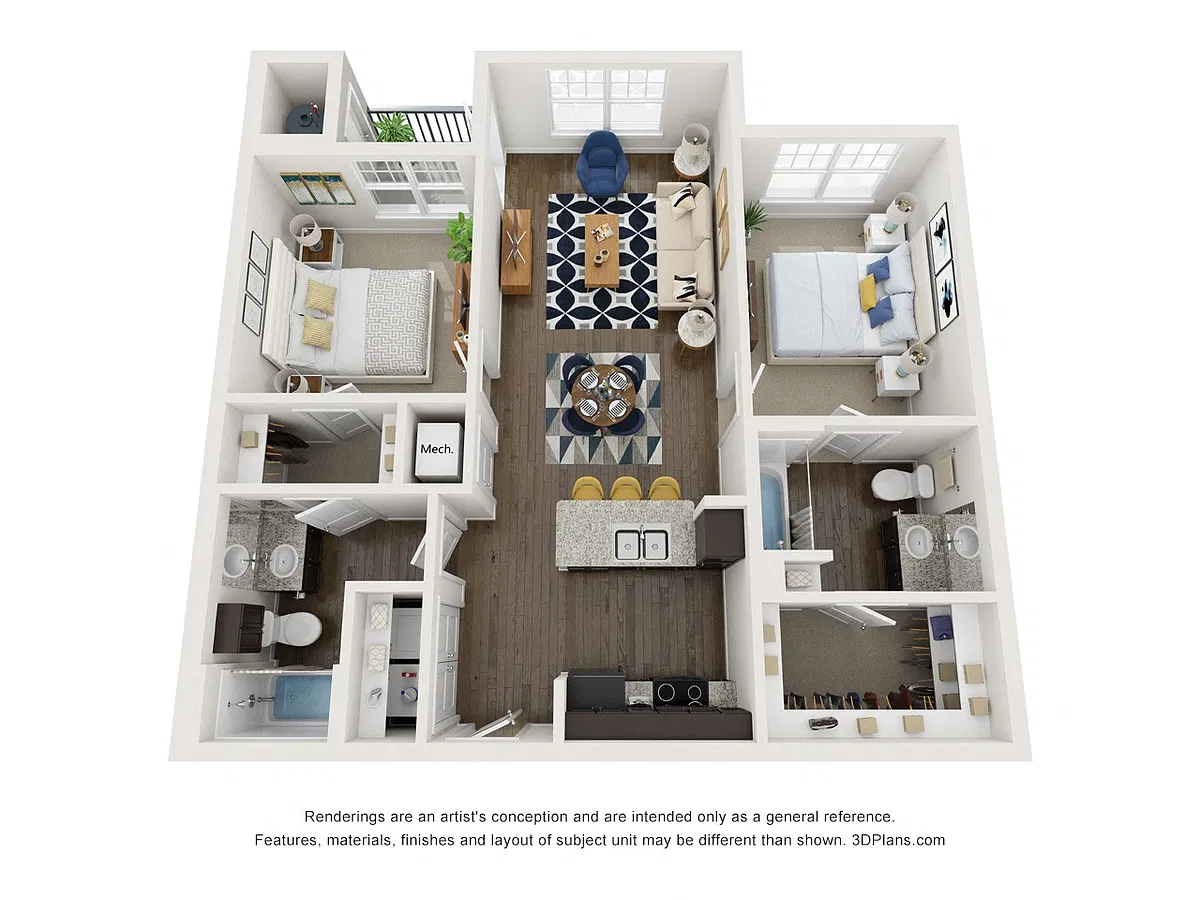 Floor plan B1