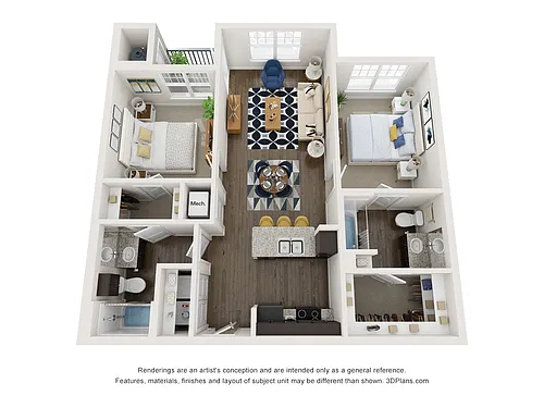 Floor plan B1