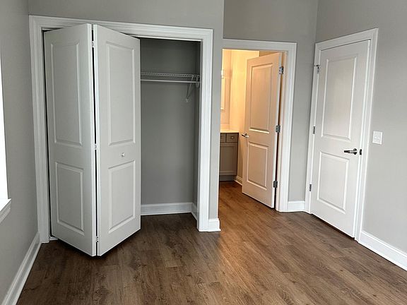Master bedroom w/ closet and master bath