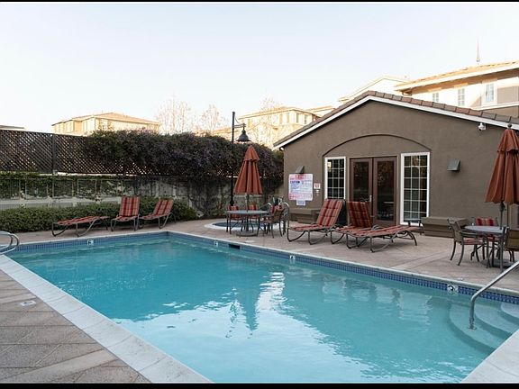 Community pool and jacuzzi