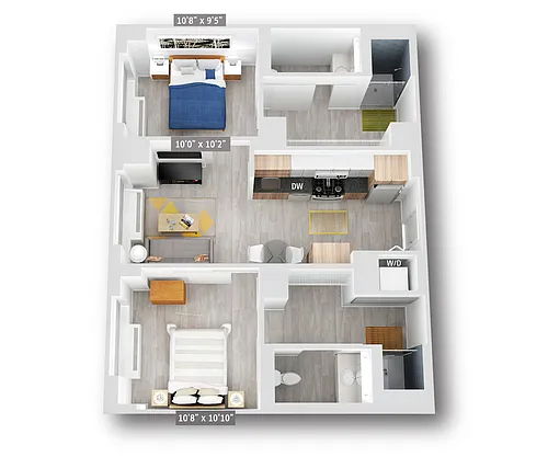 Floor plan B1