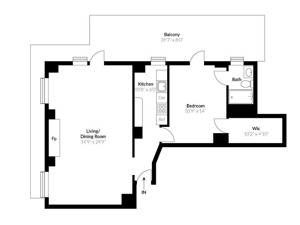 2nd image of 1 University Pl APT 22G