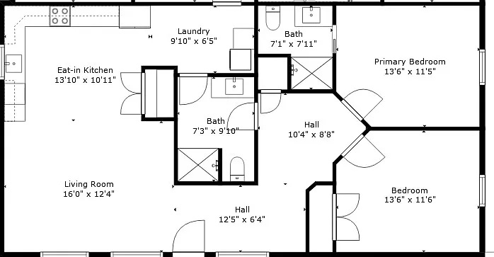 2 bed, 1109 sqft, $2,000 — Photo 4