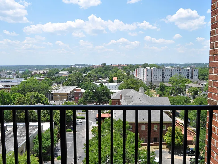 Balcony and view