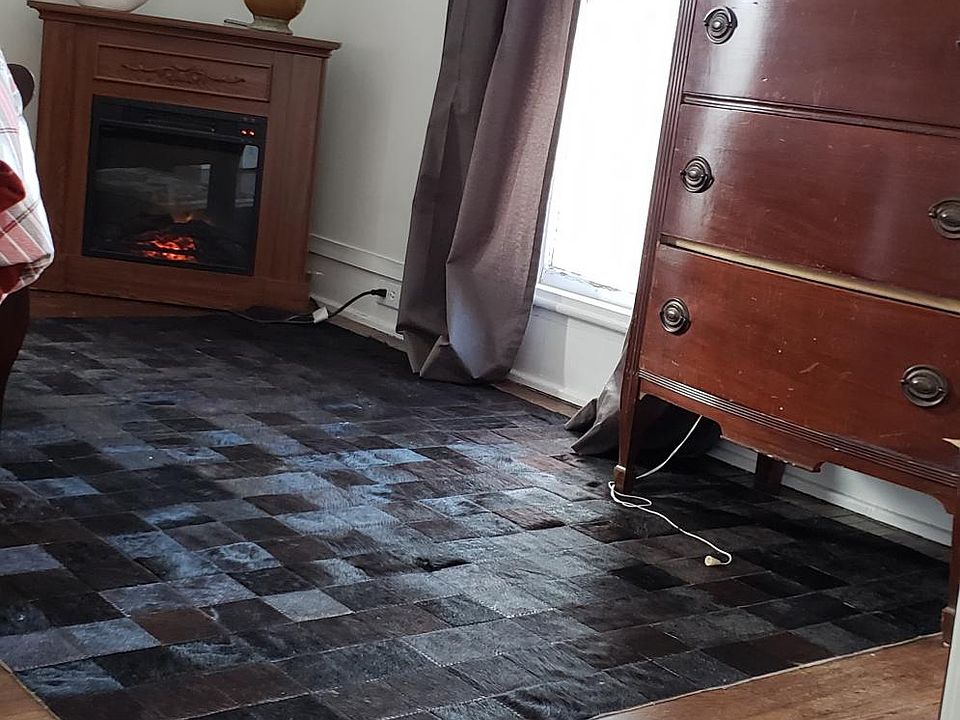 Master Bedroom with Fireplace on.