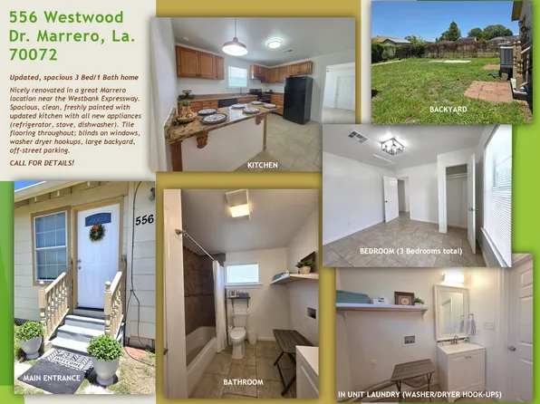 556 Westwood Dr, Marrero, LA 70072