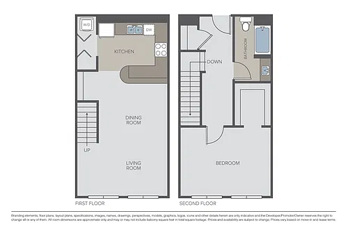 Floor plan Plan 1G Townhome