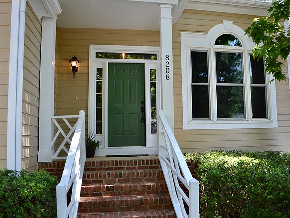Welcoming front door