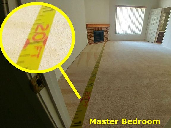 Large Master Bedroom with Fireplace