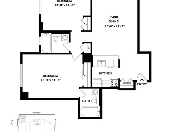 2nd image of 225 E 95th St #A18k