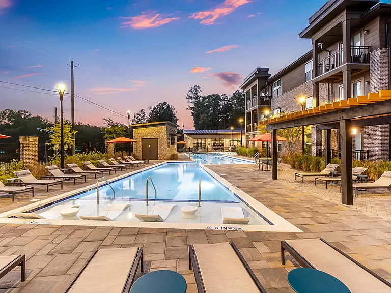 Lounge, swim, and soak up the sun in your resort-style pool