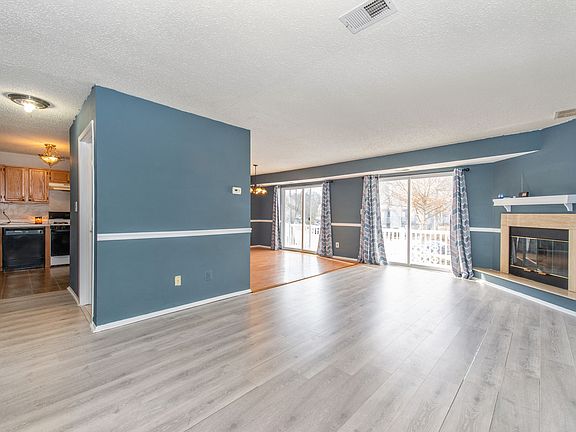 Living Room with Fireplace