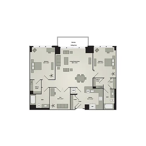 Floor plan B2d