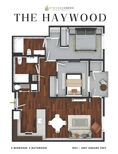 Floor plan The Haywood