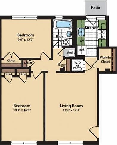 Lyndhurst Apt w/o Patio