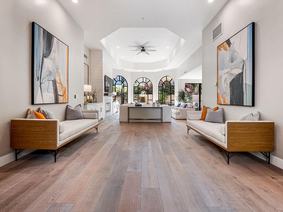 A dramatic front entrance greets your guests in style!