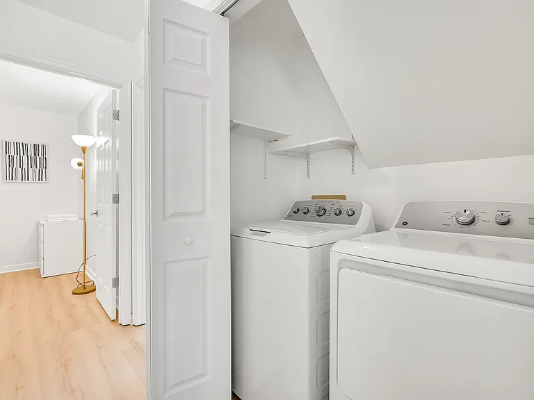 Washer and dryer