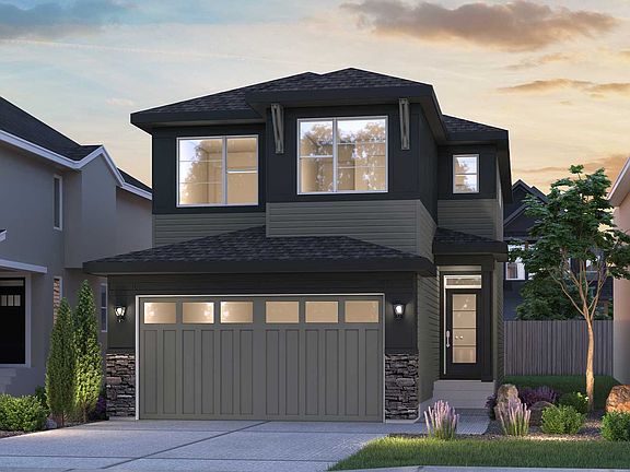 Rundle 24 Prairierendering for Creekstone by Brookfield Residential in Calgary