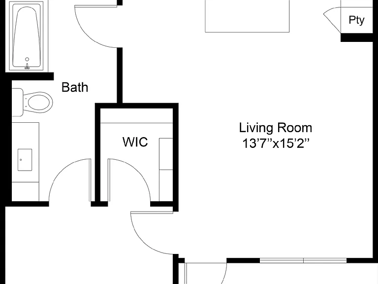 1 Bedroom | 1 Bath | 880 SF 1 Bedroom | 1 Bath | 880 SF