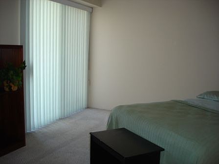 bedroom w/ walk-in closet