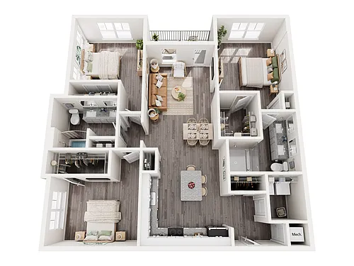 Floor plan C1