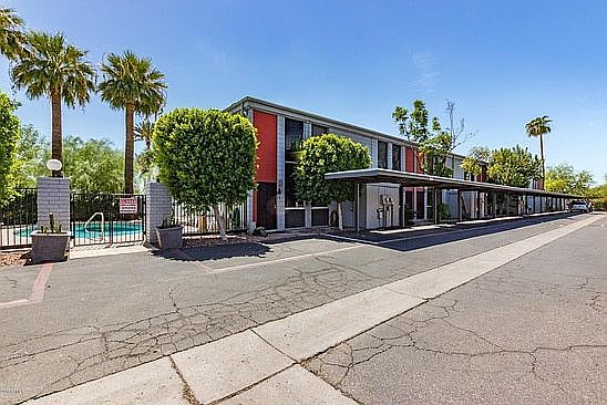 Parking Lot & Pool View