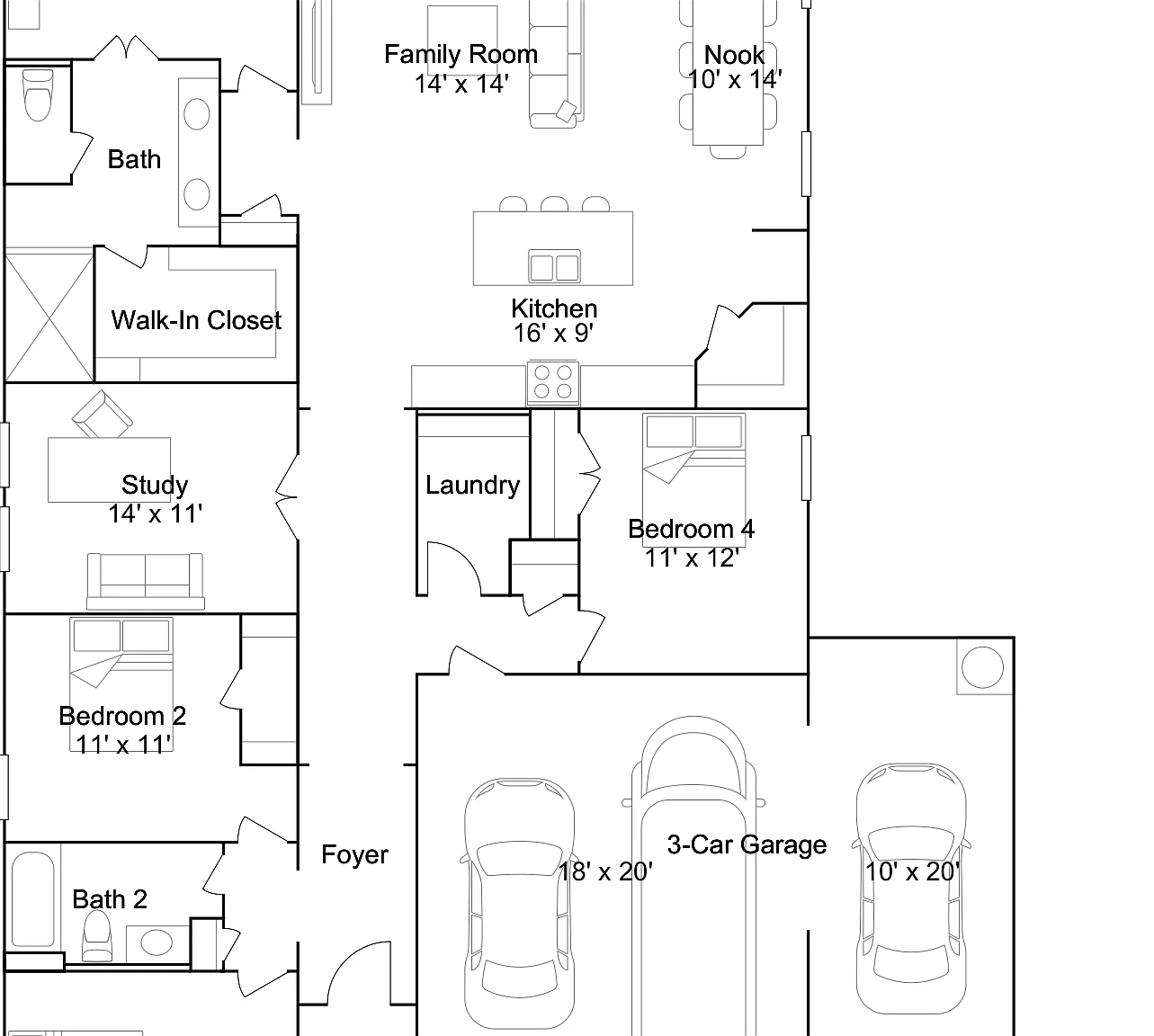 4 bed, 2.0 bath, 2083 sqft, $2,245 — Photo 2