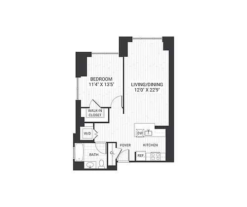 Floor plan B401 A4