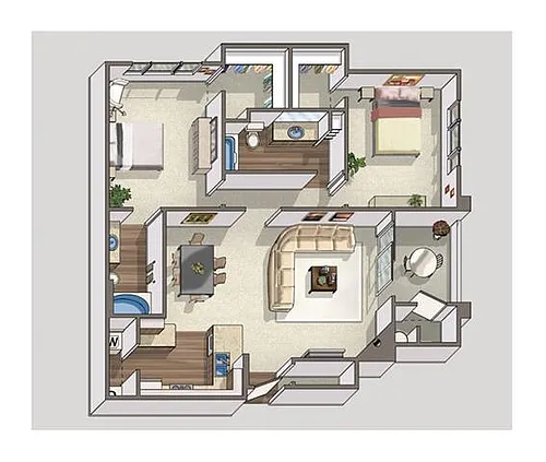 Floor plan Diamond