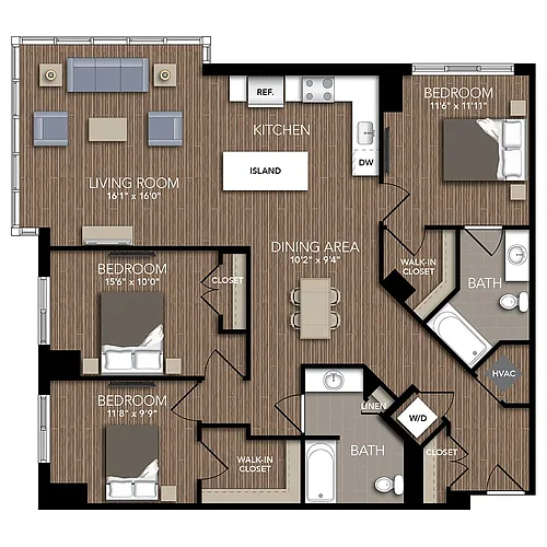 Floor plan C1