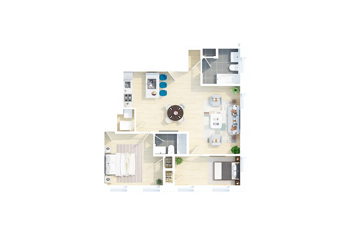 Floor plan 313