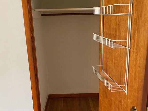 Plenty of closet space.