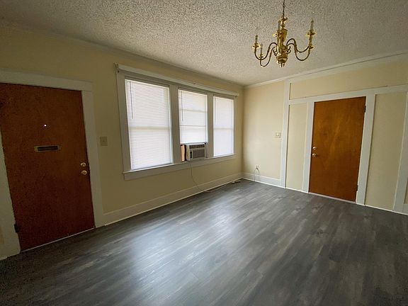 Living room (front and side door)