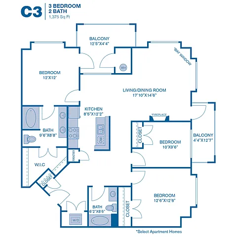 Floor plan C3