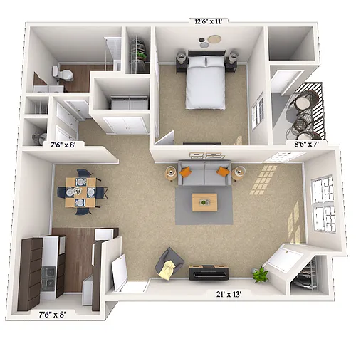 Floor plan Creek