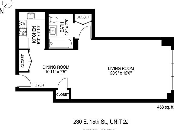 2nd image of 230 E 15th St #2JJ