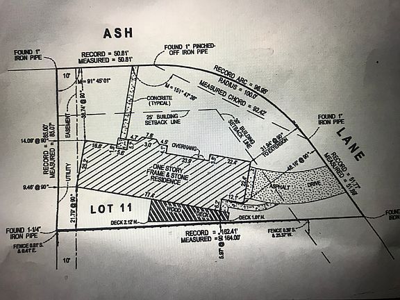Plat of survey