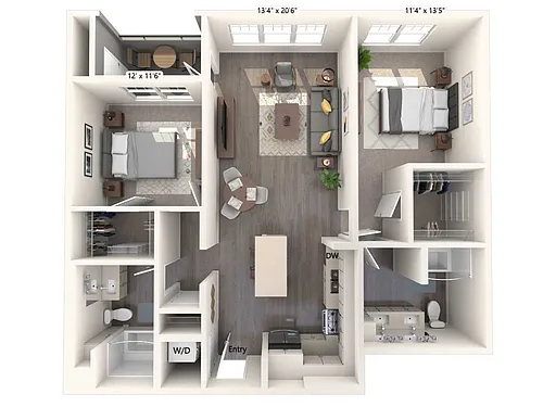 Floor plan BM11-1136