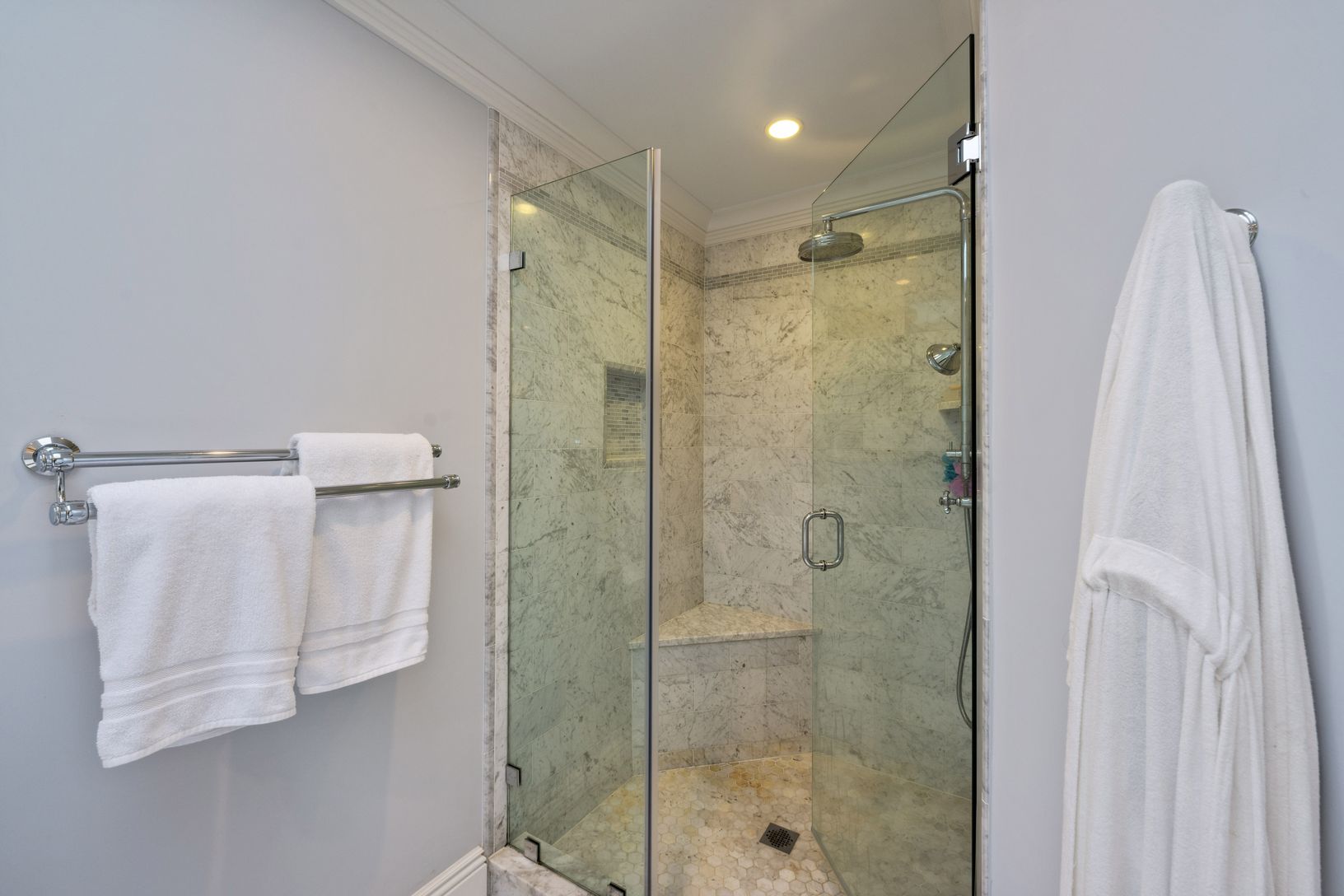  Glass Shower in Primary Bedroom
