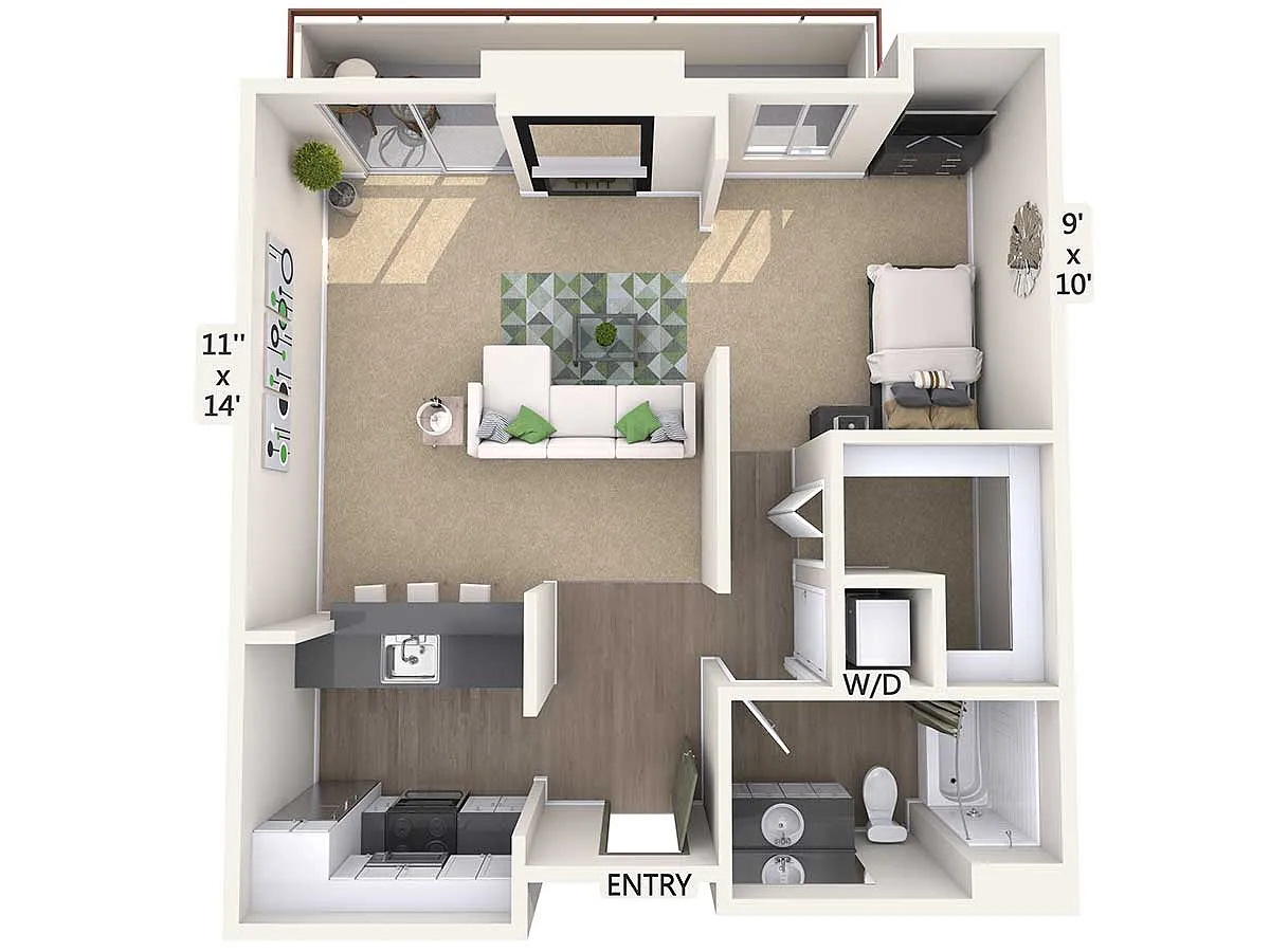 Floor plan STU-590sq-1