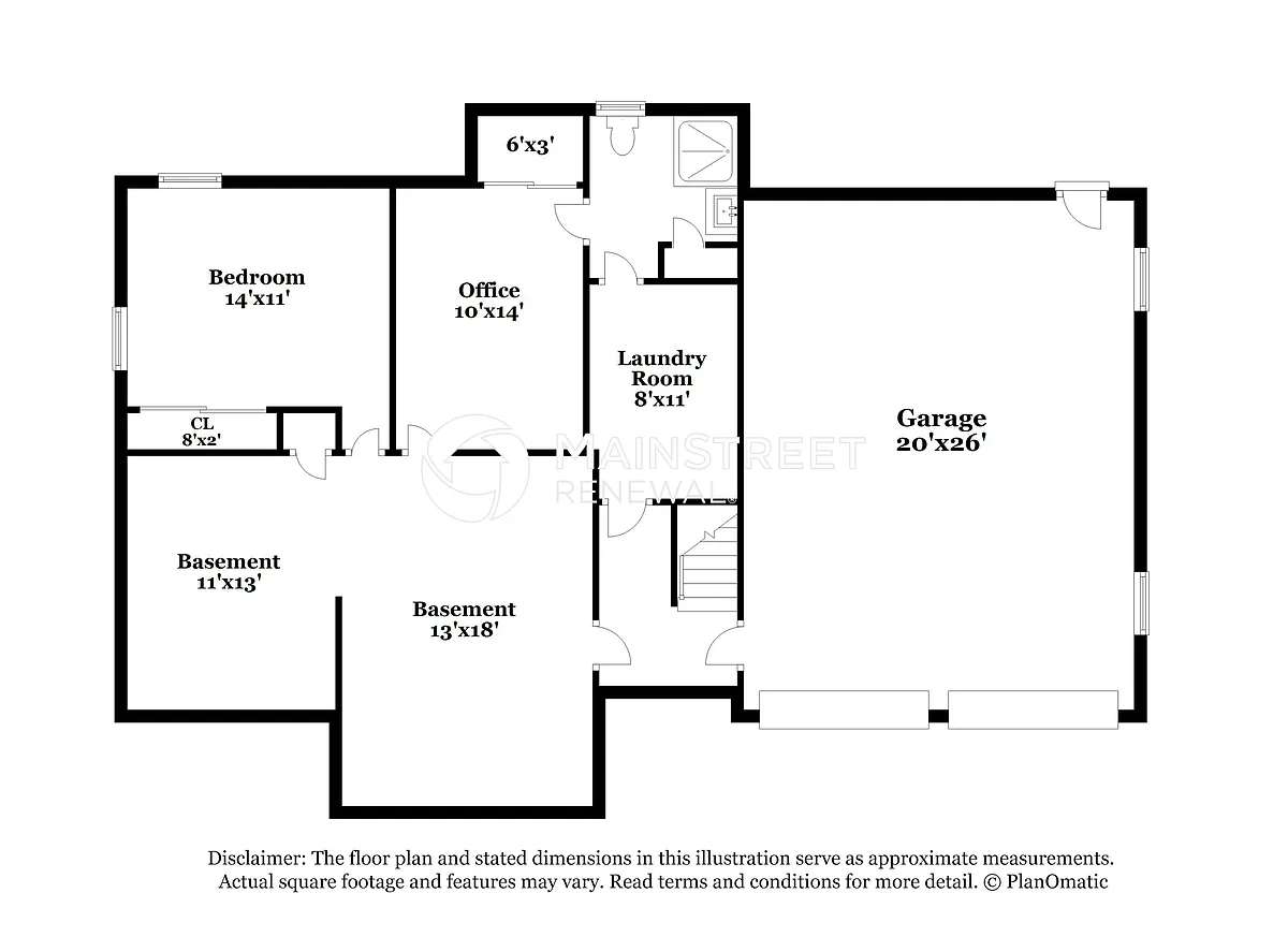 Floor Plan - 217 N Eugene Field Rd