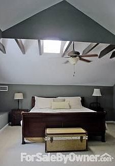 Master bedroom suite