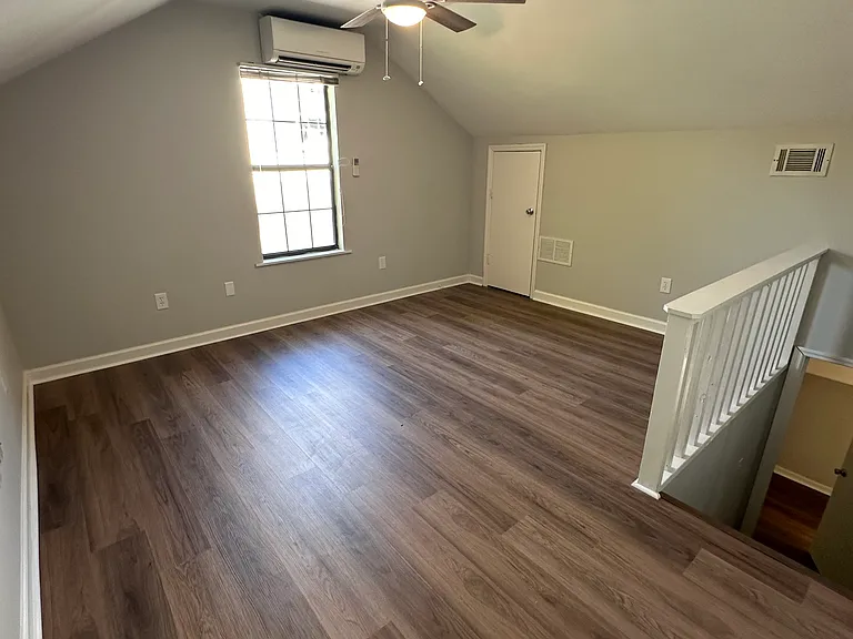 Large finished room over garage with its own AC/Heating unit
