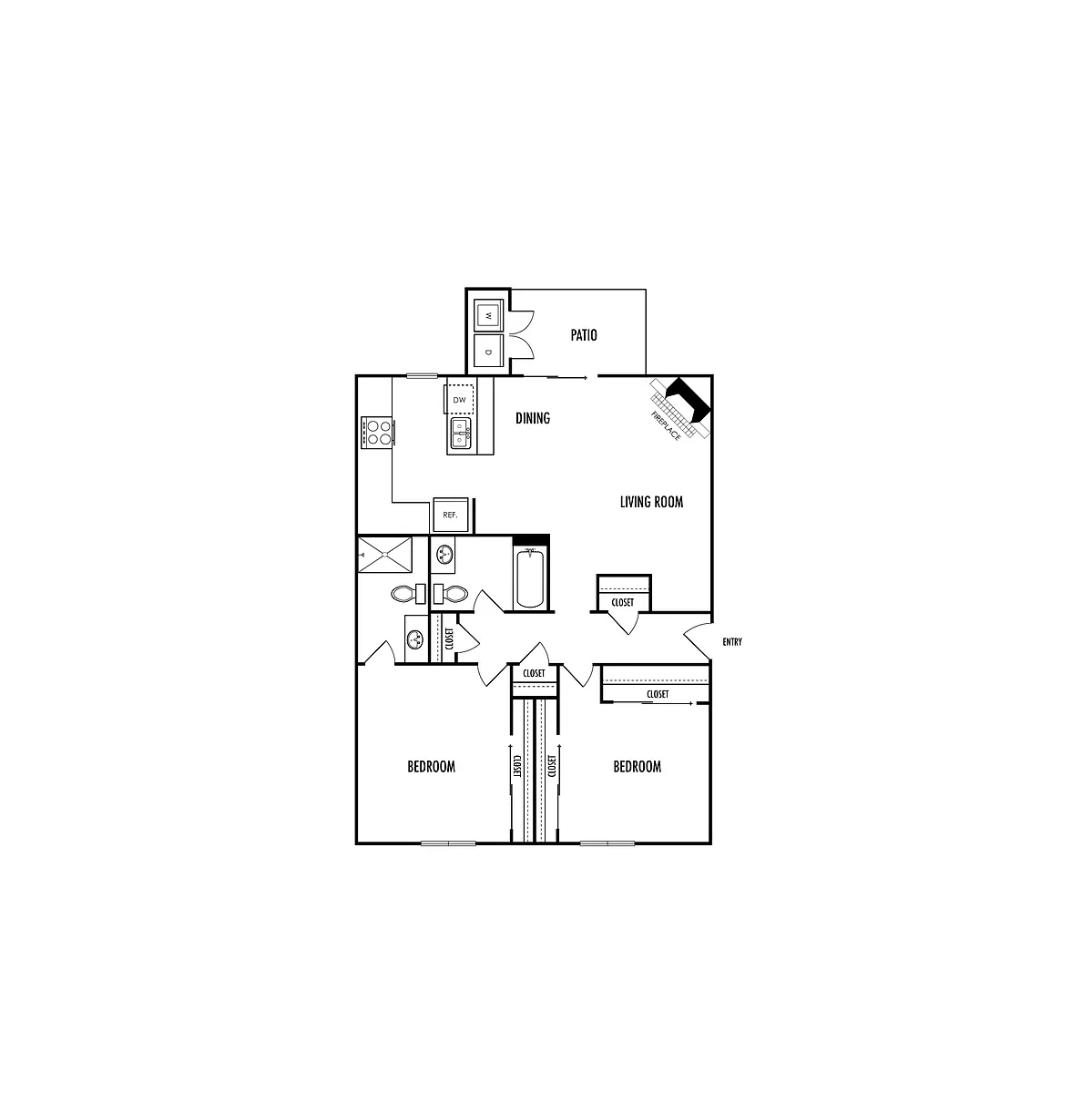 Floor plan B2 Classic